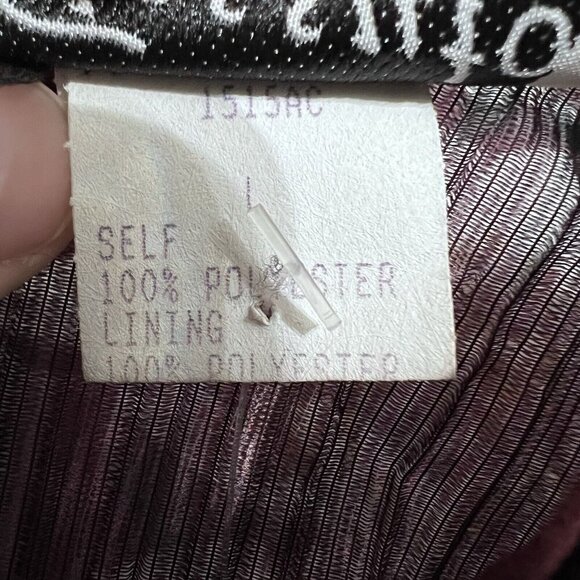 Tessuto Slip Dress Size Large Midi Plum Y2K Removable Slip Dress Vintage NWT - Picture 5 of 8